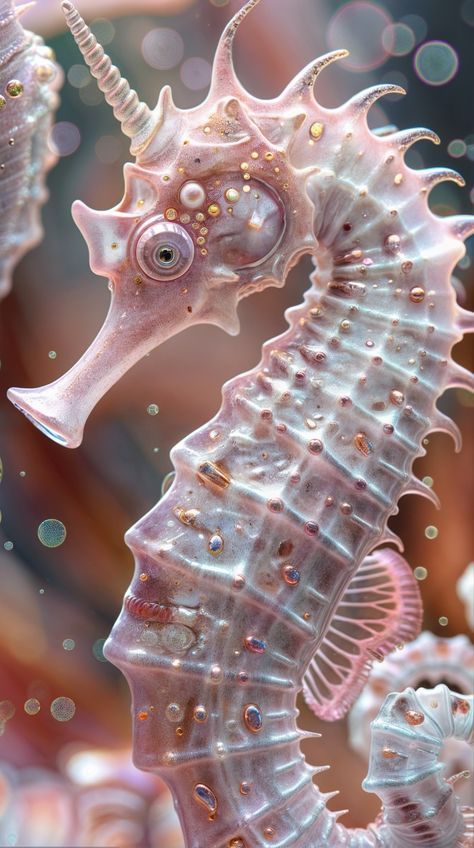 Hi Friends Some Surprise able Thing is waiting for you. Seahorse Aesthetic, Ocean Wallpapers, African Animals Photography, Dragons Lair, Pink Seahorse, Octopus Tattoo Design, Seahorse Art, Fishing Room, Pond Life