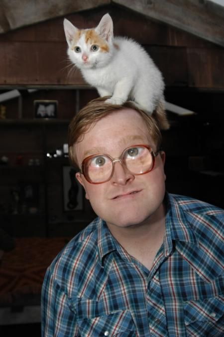 Bubbles - character in "Trailer Park Boys". Canadian comedy is a strange mix between English and American humor...anyway Bubbles  is the wisest man in the Trailer Park. But he DOES live in the shed he was abandoned in as a child with every stray cat in town. Still, he's the guy to go to if you need advice. Bubbles Trailer Park, Bubbles Trailer Park Boys, Sunnyvale Trailer Park, Dudes Be Like, American Humor, Trailer Park Boys, Mike Smith, Trailer Park, Cat People