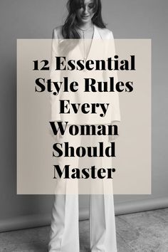 Outfit Rules Tips, Dressing Rules Women, Style Rules For Women, Styling Rules For Women, Essential Outfits For Women, Fashion Rules For Women, Rule Of Thirds Fashion, Outfit Rules, Rule Of Three