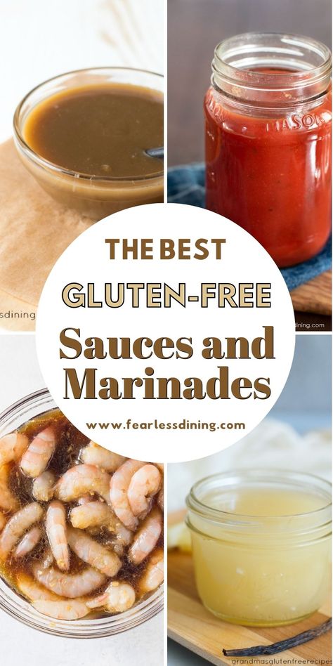 Gluten Free Sauces Recipes, Gluten Free Sauce Recipes, Gf Dips, Aip Condiments, Gluten Free Dairy Free Recipes Dinner, Easy Recipes To Try, Simple Ice Cream, Gf Cooking, Celiac Diet