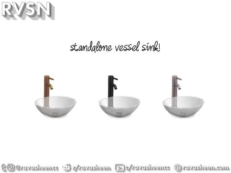 RAVASHEEN's Bidet As It May Glass Sink Sims 4 Toddler Clothes, Sims 4 Kitchen, Mini Aquarium, Apartment Makeover, Glass Sink, Sims 4 Characters, Sims 4 Toddler, Sims 4 Cc Furniture, Sims 4 Mods Clothes