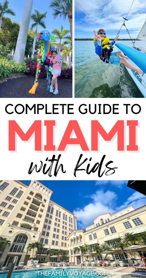 Planning a family trip to Miami? Don't miss these top kid-friendly attractions! From parks to museums and beaches, we've got you covered with the best places to visit with kids in Miami. Perfect for family fun in the sun! | Miami with kids things to do | kid-friendly attractions in Miami | Florida with kids | Miami family trip Miami With Kids, Weekend In Miami, Things To Do In Miami, Miami Travel, Real Mom, Usa Travel Guide, Fun Activities To Do, Family Travel Destinations, Mom Tips