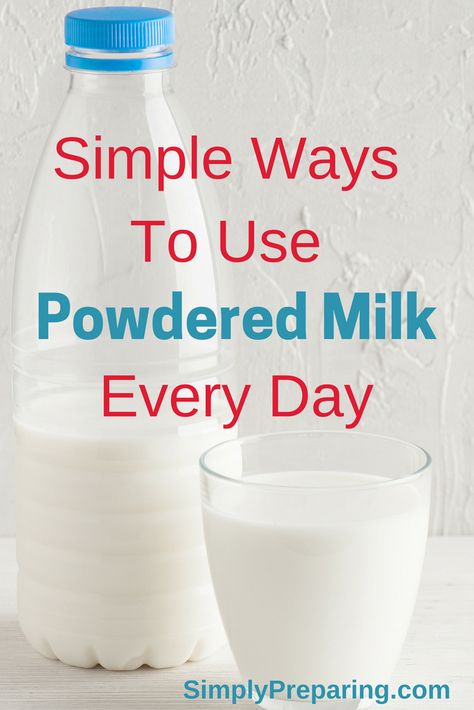 Powdered Milk Uses, Milk Uses, Hazelnut Coffee Creamer, Homemade Dry Mixes, Chocolate Covered Coffee Beans, Homemade Coffee Creamer, Cooking Substitutions, Baking Substitutes, Milk Storage