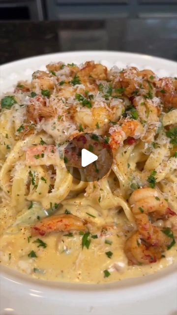 Crawfish And Sausage Recipes, Crawfish And Shrimp Pasta, Shrimp And Crawfish Recipes, Lobster And Shrimp Pasta, Crawfish Fettuccine, Fish Casseroles, Crawfish Dishes, Crawfish Pasta, Fish Casserole