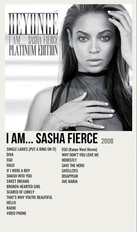 minimal poster of the album i am... sasha fierce by beyoncé I Am Sasha Fierce, Beyonce Album, Cheetah Print Wallpaper, R&b Albums, Vinyl Poster, Sasha Fierce, Music Poster Ideas, Music Poster Design, Artist Wall