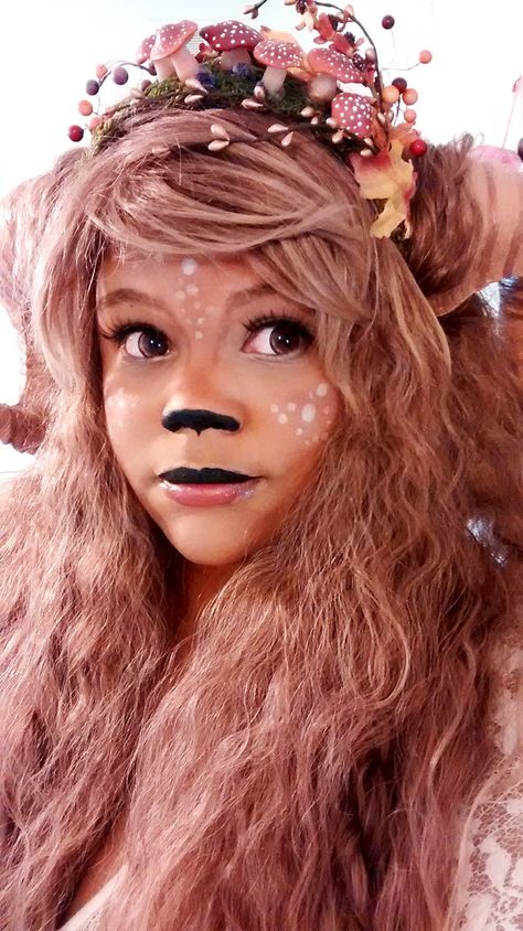 Sayter Costume Diy, Mushroom Headpiece, Animal Inspired Fashion, Satyr Makeup, Mushroom Costume Women, Satyr Legs Costume, Mushroom Fairy Costume, Faun Legs Cosplay, Fawn Cosplay