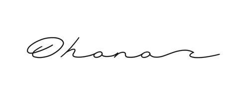 Ohana Tattoo With Wave, Ohana Tattoo, Simple Tattoos, Tattoo Ideas, Tattoos