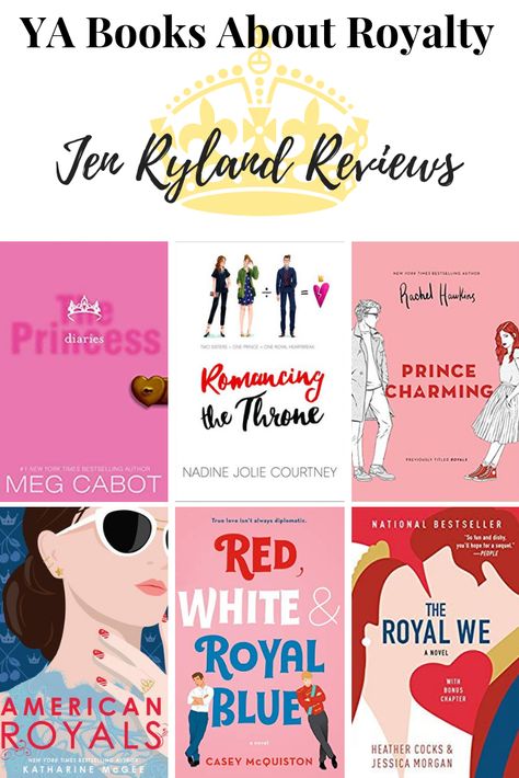 Are you crazy about books with a royal romance? These YA contemporary books feature a main character who has a surprising (and romantic) brush with royalty. Ya Romance Books, Journal Bookshelf, Best Romantic Books, Ya Books Romance, Ya Romance, Royal Romance, Contemporary Romance Books, Books Romance, Contemporary Books