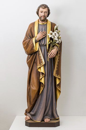 Ragavendra Swamy Images Good Morning, Saint Joseph Art, St Joseph Statue, St Pio Of Pietrelcina, Blessed Mother Statue, St Joseph Catholic, Assumption Of Mary, Catholic Statues, Church Pictures