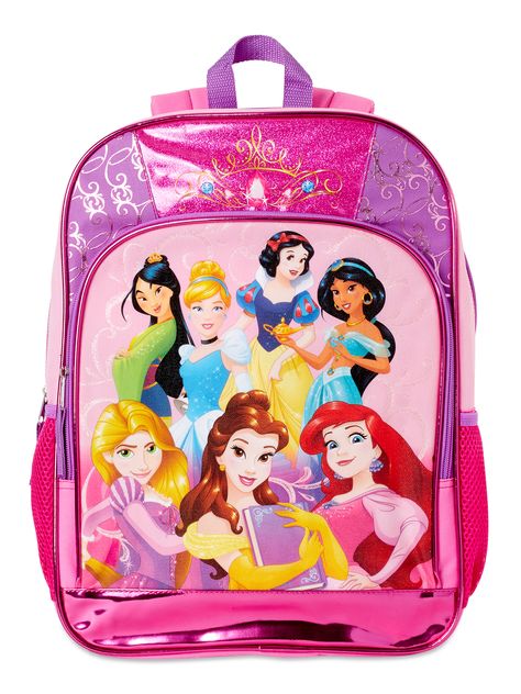 Disney Princess Backpack, Lavender

Give your princess on the go the cutest accessory with this Disney Princess backpack that takes her from sleepovers to school and everything in-between! Disney Princess Backpack, Princess Backpack, Glitter Backpack, New Disney Princesses, School Bookbags, Princess Kids, Kids' Bag, Pink Sparkly, Princess Dolls