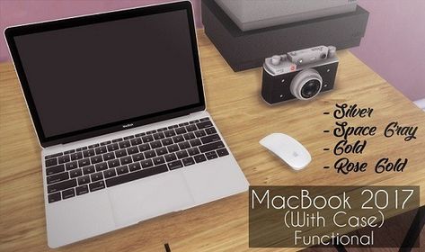 Sims 4 Macbook, Sims4 Bed, Sims 4 Laptop, Sims 4 College, Sims 4 Piercing, Ts4 Interior, Sims4 Cc Furniture, Hot Sims 4 Cc, Sims 4 Sets