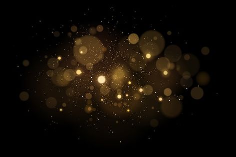 Vector abstract magical light effect wit... | Premium Vector #Freepik #vector #luminous #golden-lights #bokeh-transparent #shimmer Item Png, Magic Particles, Light Effect Png, Android Wallpaper Black, Gold Bokeh, Fireworks Background, Magical Light, Blurred Lights, Tom Odell