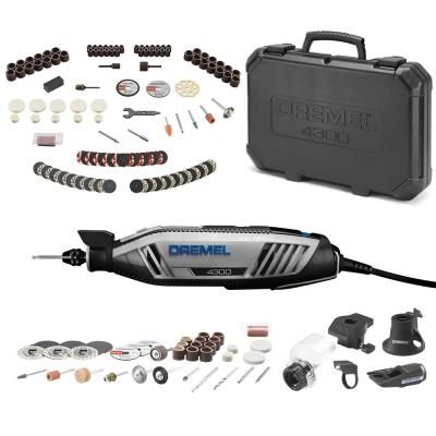 4300 Series 1.8 Amp Variable Speed Corded Rotary Tool Kit + Rotary Tool Accessory Kit (130-Piece) Dremel 4000, Dremel Accessories, Polishing Compound, Dremel Rotary Tool, Dremel Tool, Silicon Carbide, Rotary Tools, Electronic Recycling, Recycling Programs