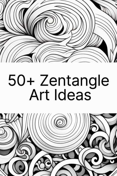 Beginner Zentangle Patterns, Step By Step Zentangle Patterns Easy, Tangle Art Patterns Simple, Zen Tangle Designs, Drawing And Sketching Ideas, Zen Drawings Doodles, Zentagle Art Zentangle Patterns, Zen Tangles Patterns, Zentangle Strings Ideas