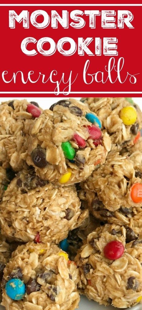 Monster Cookie Energy Balls, Oatmeal Energy Balls, Auntie Things, Oatmeal Energy Bites, Camp Packing, 4h Ideas, Oats Chocolate, Energy Balls Healthy, Healthy Afternoon Snacks