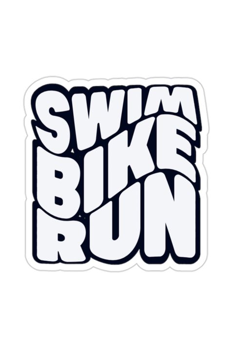 Looking for the perfect, inspiring sticker? I got you covered! 

Swim Bike Run - Vinyl Sticker

Vinyl sticker 
Dishwasher safe
Vibrant colors - white and transparent background colors

Made to last on a water bottle, phone case, or computer.

Perfect for the friend, mentee/mentor, entrepreneur, sister, mother, best friend, etc..in your life. Iron Man Tattoo, Half Ironman, Swim Bike Run, Bike Run, Kids Stickers, White Stickers, Sticker Vinyl, I Got You, Triathlon