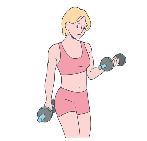 A woman is exercising with a dumbbell. Hand drawn style vector design illustrations. Exercise Drawing, People Exercising, Keto Acv Gummies, Minimal Drawing, Acv Gummies, Minimal Drawings, Kpop Iphone Wallpaper, Person Drawing, Iphone Home Screen Layout