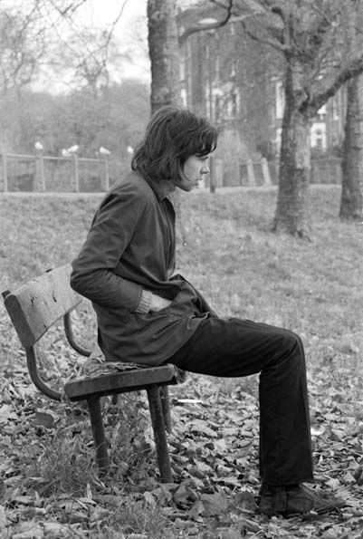 Nick Drake, December 1971 Hampstead Heath, London Hampstead Ponds, Drake Poster, Drake Photos, Nick Drake, Visiting London, Rubber Soul, Rock Photography, Hampstead Heath, Moon Baby