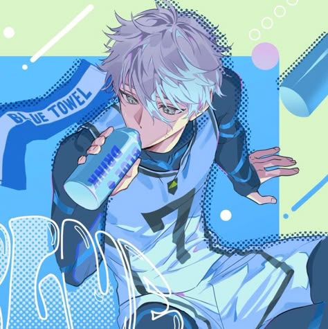 Nagi blue lock fanart icon cr/bomber__tarou Blue Lock Nagi Official Art, Nagi Fanart Blue Lock, Anime Fanart Icons, Blue Lock Isagi Fanart, Noel Noa Blue Lock Fanart, Nagi Funny, Nagi Blue Lock Fanart, Nagi Blue Lock Icon, Navy Blue Braces