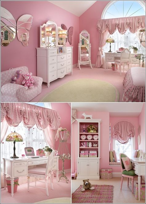 Princess Room Decor, Felted Fairy, Pink Rooms, Whimsical Fairy, Casa Vintage, Girly Room, Girl Bedroom Designs, Cute Room Ideas, Room Design Bedroom