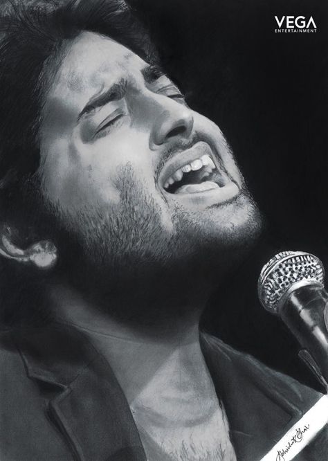 Bollywood Birthday, Vegas Birthday, Arijit Singh, Pencil Shading, Charcoal Art, Ancient India, Very Happy Birthday, Very Happy, Pencil Sketch