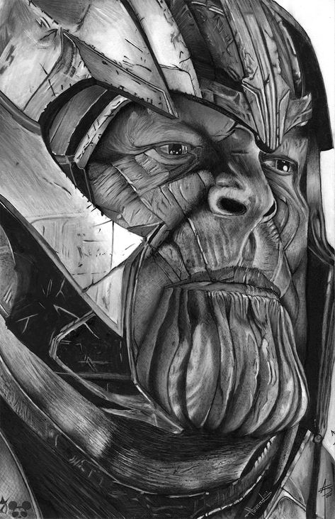 THANOS - The Mad Titan

"THE HARDEST CHOICES REQUIRE THE STRONGEST WILLS."

This work is derived from the amazing pencil rendering of Ahmad Hasel
Multimedia on 11x17 Strathmore 300 Bristol Thanos Portrait, Thanos Drawing, Marvel Drawings Pencil, Iron Man Drawing, Endgame Avengers, Hard Drawings, Marvel Art Drawings, Avengers Drawings, Drawing Superheroes