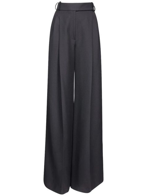 Formal Pants Women, Wide Leg Pants Black, Mommy Outfits, Casual Hijab Outfit, Alexandre Vauthier, Muslimah Fashion Outfits, Classy Work Outfits, Looks Black, Causual Outfits