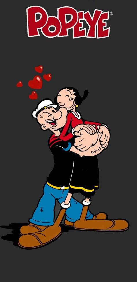 Popayee Cartoon, Popeye Cartoon, Popeye And Olive, Old Cartoon Characters, Popeye The Sailor Man, Old School Cartoons, Funny Animated Cartoon, Disney Cartoon Characters, Looney Tunes Cartoons