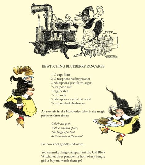 Old Black Witch and Her Bewitching Blueberry Pancakes – Plenty Sweet Life Witches Recipes, Witchy Food, Witch Recipes, Disney Foods, Wicca Recipes, Disney Inspired Food, Disney Dishes, Kitchen Witch Recipes, Blueberry Pancake