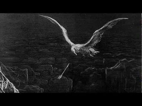 The Albatross by Charles Baudelaire (read by Tom O'Bedlam) The poem was most likely influenced by Coleridge's Rime of the Ancient Mariner.  Coleridge too might have felt himself burdened by his talent, like having a dead albatross tied around his neck.  The problem faced by those with natural talent is perpetual criticism. Like Sartre said, "Hell Is Other People". or  "L'enfer, c'est les autres,"  http:/... Rime Of The Ancient Mariner, The Ancient Mariner, The Albatross, Samuel Taylor Coleridge, Bo Staff, Ancient Mariner, National Poetry Month, Poetry Month, Gustave Dore