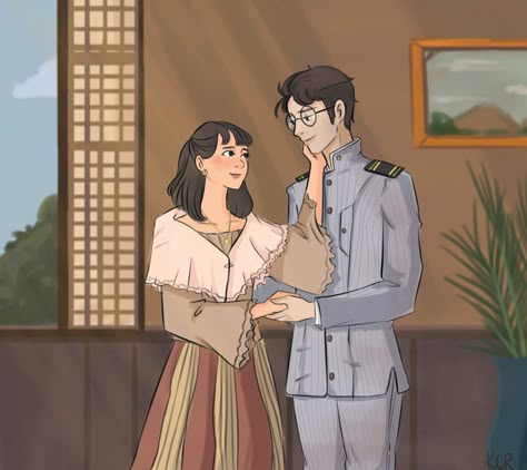 Filipino Oc Art, Filipino Fanart, I Love You Since 1892 Fanart, Philippine Revolution, Philippine Mythology, Filipino Clothing, Jose Rizal, Filipino Fashion, Noli Me Tangere