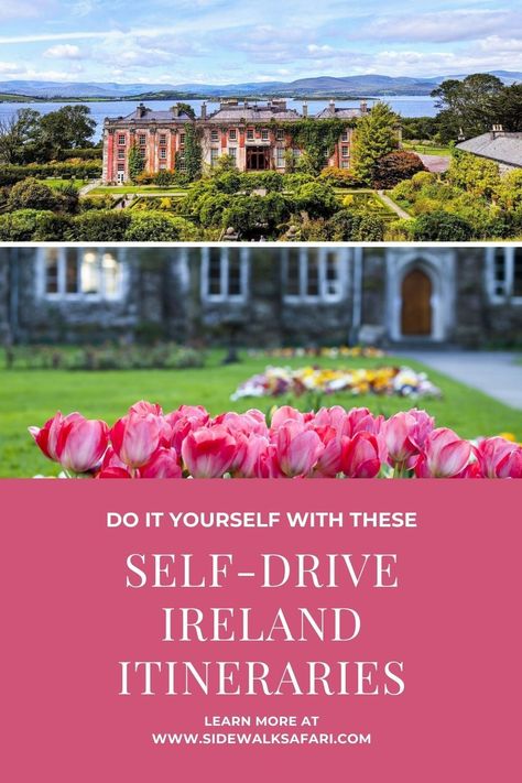 Looking for ideas for self-drive Ireland itineraries? Plan the best Irish road trip with these Ireland travel tips. Ireland 2023, Uk Tourist Attractions, Ireland Road Trip Itinerary, Moving To London, Driving In Ireland, Northern Ireland Travel, Ireland Road Trip, Ireland Itinerary, Ireland Tours