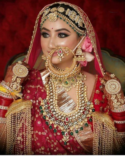 "You don't spare me even when I'm in my menstrual period ... ,, She s… #generalfiction #General Fiction #amreading #books #wattpad भारतीय दुल्हन संबंधी, Rajasthani Bride, Bridal Nose Ring, Indian Bride Makeup, Bengali Bridal Makeup, Indian Wedding Bride, Bridal Makeup Images, Bridal Jewelery, Indian Bridal Photos