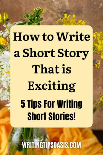 Need some tips on how to write a short story? Here are 5 tips to help you write a short story that is exciting! How To Write A Short Story For Beginners, Short Story Structure, How To Write A Short Story, Writing A Short Story, Write A Short Story, Autobiography Writing, Fiction Writing Prompts, Fantasy Short Stories, Writing Stories