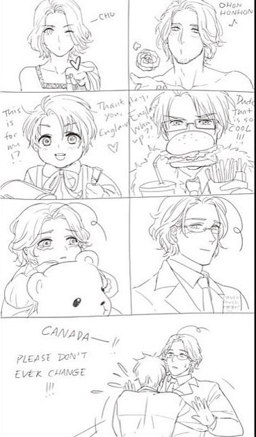 this is so cute i can't Hetalia Canada, Face Family, Hetalia America, Hetalia Funny, Hetalia Anime, Hetalia Ships, Hetalia Fanart, Hetalia Axis Powers, America And Canada