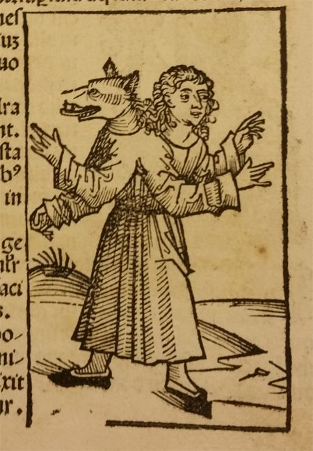 From: Liber Chronicarum, (1493) #pagefrights Woodcut Tattoo, Medieval Tattoo, Medieval Drawings, Foto Cartoon, Medieval Artwork, Alchemy Art, Woodcut Art, Werewolf Art, Occult Art