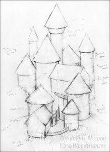 architectural drawings of castles - Google Search Drawing Sketches Cartoon, House Drawing Sketches, Castle Drawing Easy, Sketches Cartoon, Castle Sketch, Sketch Simple, Characters From Movies, Map Sketch, Castle Drawing