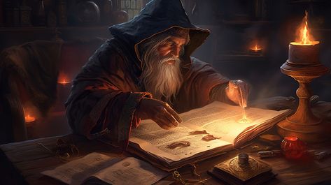 Wizard Sits Reading A Book With Candles#pikbest#Backgrounds#Others Candle Background, Kids Reading Books, Book Background, Cute Candles, Reading A Book, Dark Blue Background, Book Candle, Reading Book, Book Cover Design