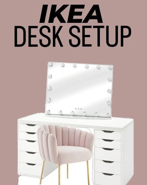 Link in my bio Desk|vanity|ikea|mirror|Hollywood mirror|girls Follow me in the @LTK shopping app to shop this post and get my exclusive app-only-content! #liketkit #LTKhome #LTKstyletip @shop.ltk Clean Girl Vanity, Vanity Ikea, Girl Vanity, Mirror For Vanity, Cheap Vanity, Mirror Ikea, Mirror Hollywood, Desk Vanity, Hollywood Vanity Mirror