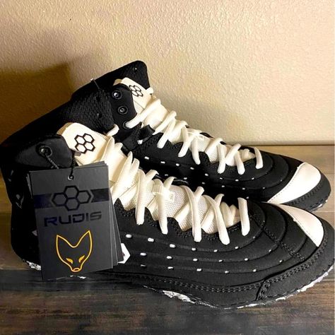 RUDIS Adult Wrestling Shoes (New in Box) Rudis Wrestling Shoes, Perfect Teeth Braces, Rudis Wrestling, Wrestling Diet, Sick Shoes, Wrestling Boots, Wrestling Quotes, Boxing Shoes, Perfect Teeth