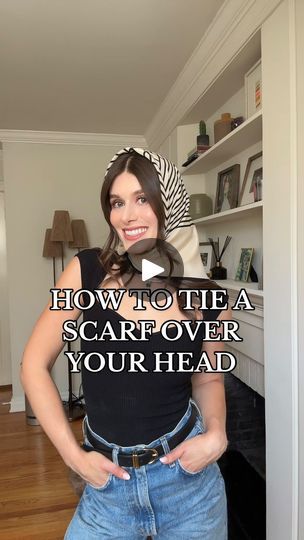 63K views · 3.3K reactions | How to tie a scarf over your head. Which method do you prefer? | Rebecca Kahane Pankow | beccakahane · Original audio Tying Scarves On Head, Head Scarfs Ideas, How To Tie Head Scarf, How To Tie Scarf On Head, How To Tie A Scarf On Your Head, How To Tie A Head Scarf, Tie A Scarf, Head Scarf Tying, Sweet Clothes