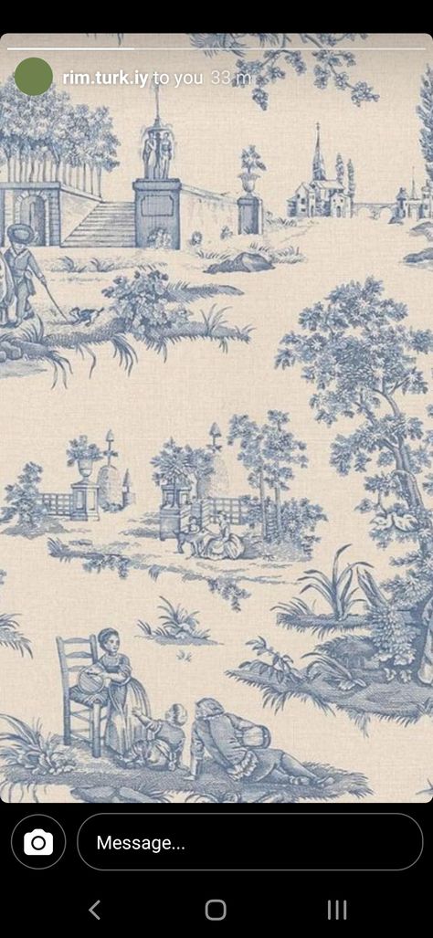 Toile Illustration, Catering Logo, Asian Wallpaper, Toile Design, Toile Print, Toile Pattern, Flower Graphic Design, Blue And White Pattern, French Toile