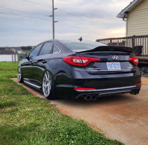 Hyundai Sonata Custom, Sonata Car, Hyundai Sonata 2015, Cars Brand, Car Mods, Hyundai Sonata, Automotive Design, Dream Cars, Cars