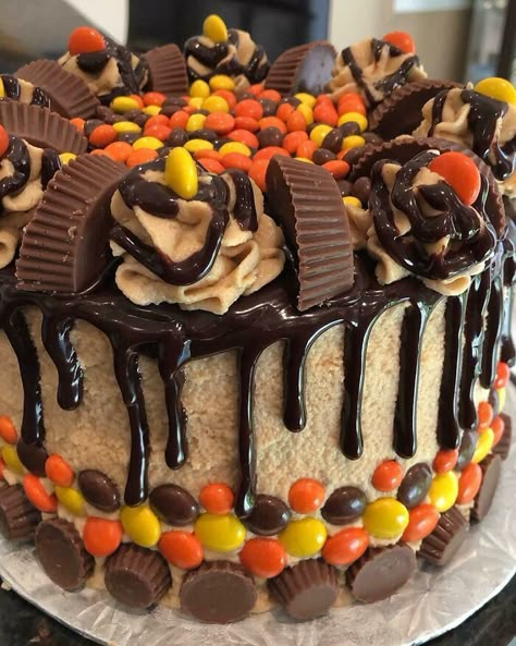 Chocolate Peanut Butter Dessert Recipes, Reese Cake, Peanut Butter Cakes, Reeses Cake, White Cake Recipes, Nurse Cake, Chocolate Peanut Butter Desserts, Cake Mix Ingredients, Nursing Cake