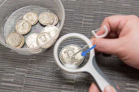 5 things not to do to your coins before you take them to an antique coin shop – Antique Coins Buyers Old Coins Craft Ideas, Coin Cleaning, Cleaning Coins, How To Clean Coins, Old Coins Value, Money Collection, Old Coins Worth Money, Glass Cooktop, Rare Coins Worth Money