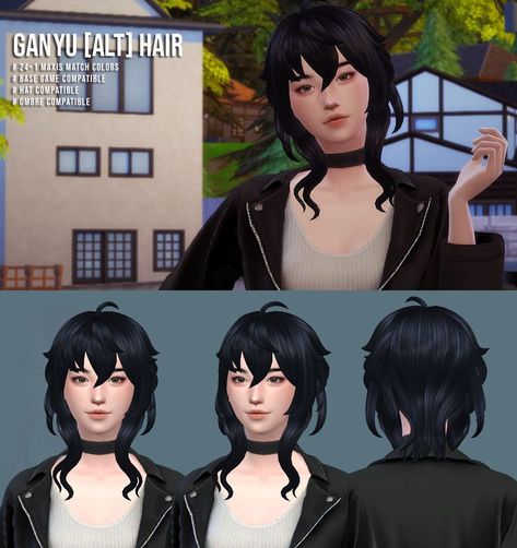 Alt Hair, Los Sims 4 Mods, Sims 4 Cc Hair, Sims 4 Challenges, Sims 4 Traits, Sims 4 Anime, Pelo Sims, Free Sims 4, The Sims 4 Packs