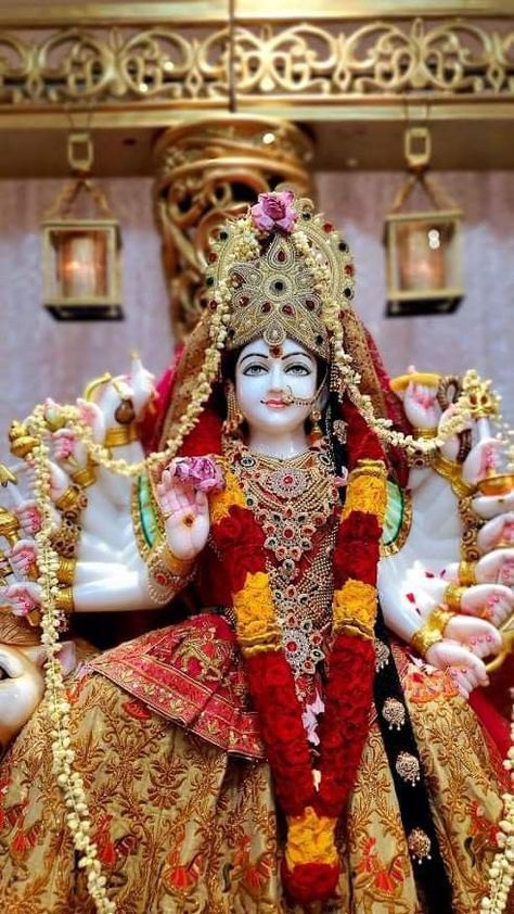 Amba Mataji Images, Bal Krishna Video, Maa Pic, Durga Puja Wallpaper, Maa Ambe, Navratri Wallpaper, Navratri Devi Images, Ambe Maa, Durga Ma