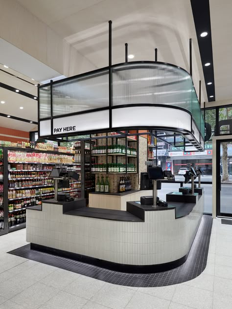 T-A SQUARE Cafe Counter, Food Kiosk, Grocery Store Design, Drink Design, Supermarket Design, Cafe Shop Design, Kiosk Design, Asian Grocery, Counter Design