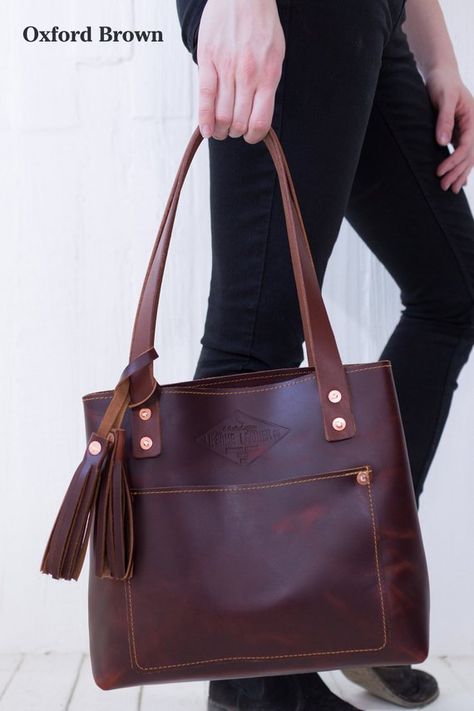 Bags Brands, Tote Bag With Zipper, Brown Leather Tote Bag, Small Leather Bag, Laptop Bag For Women, Brown Leather Totes, Arizona Usa, Small Handbag, Bags Aesthetic