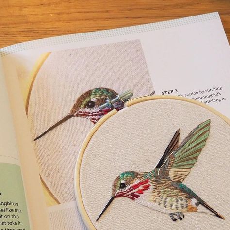 Rabbit Hat Designs on Instagram: "Hummingbird embroidery pattern from my beautiful birds embroidery pattern book. Link in bio for the book ✨my embroidery pattern book turned a year old the other day! Wild to think it’s been a year. I do love a hummingbird and it was tough to narrow it down to one hummingbird inspired pattern for my book. Some of my favourite bird experiences are with this species while living in Colorado, and especially with these calliope hummingbirds which were often super cur Hummingbird Hand Embroidery, Hummingbird Embroidery Pattern Free, Knit Hummingbird Pattern, Humming Bird Embroidery Pattern, Hummingbird Embroidery, Hummingbird Blanket, Rabbit Hat, Bird Embroidery Pattern, Bird Illustrations